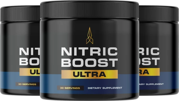 Nitric Boost Ultra 3 jars — 90-day supply